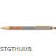 Picture of BALL PEN with Cork Grip Zone in Silvergrey
