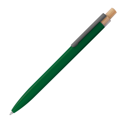 Picture of BALL PEN MADE FROM RECYCLED ALUMINIUM in Green.