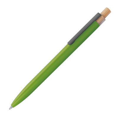 Picture of BALL PEN MADE FROM RECYCLED ALUMINIUM in Apple Green