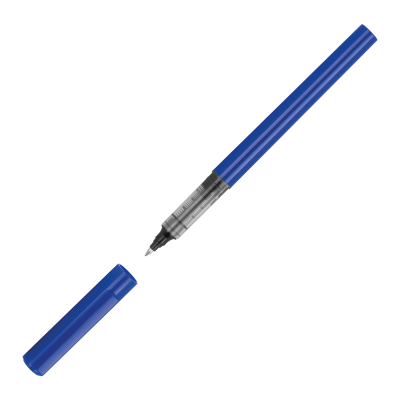 Picture of PLASTIC ROLLERBALL PEN with Ink in Blue