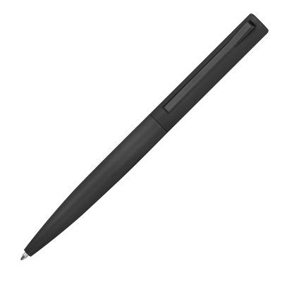 Picture of BALL PEN MADE FROM RECYCLED ALUMINIUM in Black.