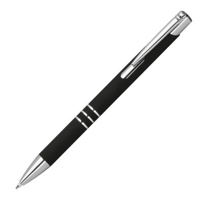 Picture of PEN with Rubber Surface in Black.