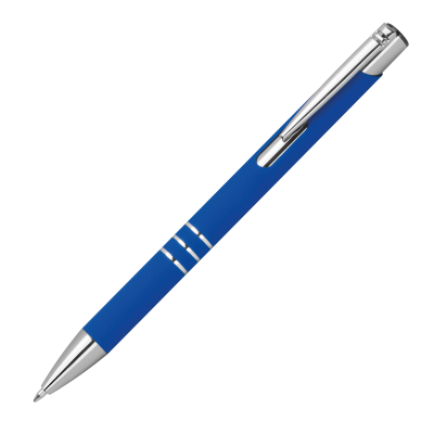 Picture of PEN with Rubber Surface in Blue