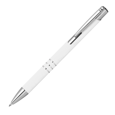 Picture of PEN with Rubber Surface in White