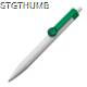 Picture of SMILEY BALL PEN with Clip in Green