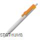 Picture of FINGER POINTER BALL PEN in Orange