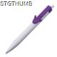Picture of BALL PEN with 2d Clip Hands in Violet