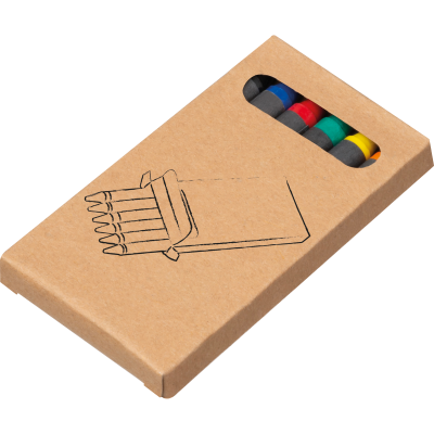 Picture of WAX CRAYON SET in Multicolored 