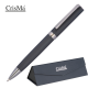 Picture of CRISMA STAINLESS STEEL METAL PEN in Black 