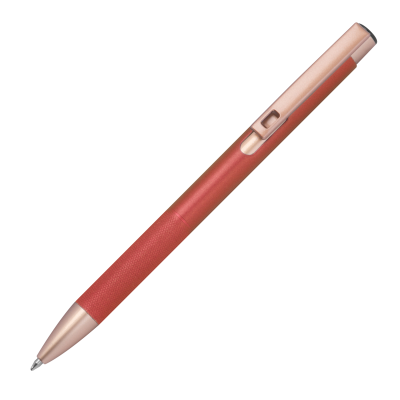 Picture of RECYCLED ALUMINIUM METAL BALL PEN NATASHA in Red