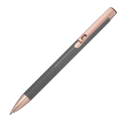 Picture of RECYCLED ALUMINIUM METAL BALL PEN NATASHA in Anthracite Grey