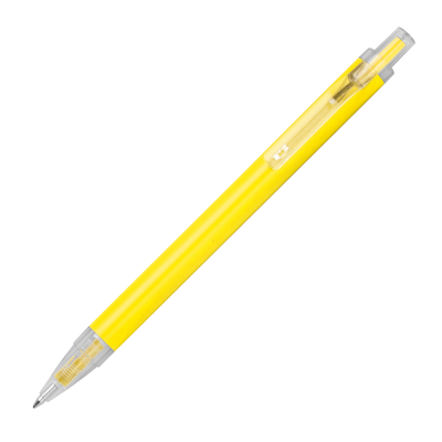 Picture of RECYCLED ALUMINUM PEN EUGENE in Yellow