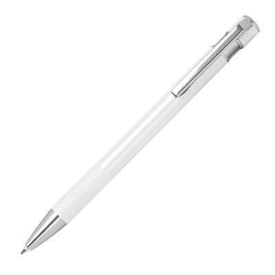 Picture of BALL PEN with Patterned Grip Zone Julio in White