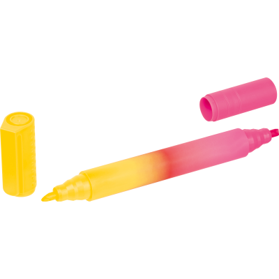 Picture of DUAL-COLOR HIGHLIGHTER ARTHUR in Yellow