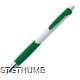 Picture of PLASTIC BALL PEN in White & Green