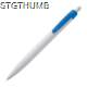Picture of PLASTIC BALL PEN in White & Blue