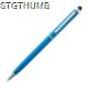 Picture of PLASTIC BALL PEN & PDA TOUCH SCREEN STYLUS in Light Blue
