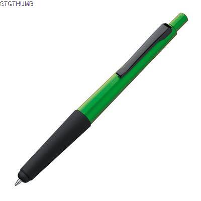 Picture of PLASTIC BALL PEN & PDA TOUCH SCREEN STYLUS in Green.