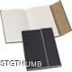Picture of RUBBERISZED A5 NOTE BOOK with Metal Stripe
