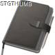 Picture of NOTE BOOK with Business Card Compartments in Anthracite Grey