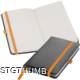 Picture of TRENDY A6 NOTE BOOK in Orange