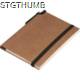 Picture of NOTE BOOK SMALL in Brown