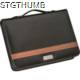 Picture of DIN A4 CONFERENCE FOLDER with Ring Binder in Brown