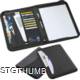 Picture of A4 ZIP AROUND CONFERENCE FOLDER in Black