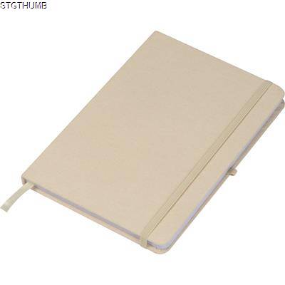 Picture of CANVAS NOTE BOOK A5 in Beige