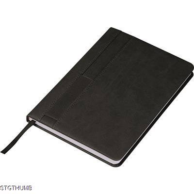 Picture of NOTE BOOK with Pocket A5 in Black