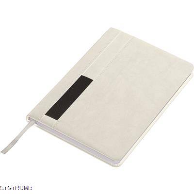 Picture of NOTE BOOK with Pocket A5 in White