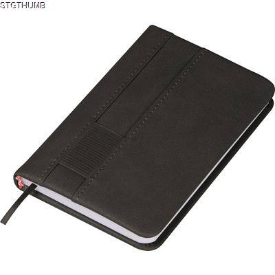 Picture of NOTE BOOK with Pocket A6 in Black.