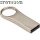 Picture of METAL USB STICK 8GB in Silvergrey