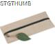 Picture of WRITING SET with Ruler, Eraser, Sharpener, Pencil & Rollerball Pen in Beige