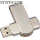 Picture of USB STICK TWISTER in Silvergrey