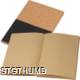 Picture of A5 CORK BOOK in Black