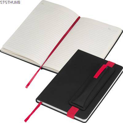 Picture of A5 NOTE BOOK with Pu-cover in Red