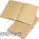Picture of A5 CRAFT PAPER NOTE BOOK in Brown