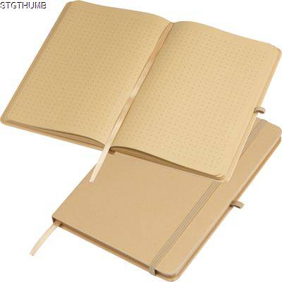 Picture of A5 CRAFT PAPER NOTE BOOK in Brown