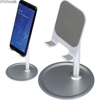 Picture of ADJUSTABLE MOBILE PHONE HOLDER in Silvergrey.