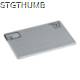 Picture of USB CARD 8GB in Silvergrey