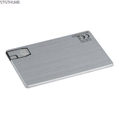 Picture of USB CARD 8GB in Silvergrey.