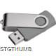 Picture of USB STICK MODEL 3 in Silvergrey
