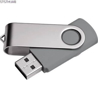 Picture of USB STICK MODEL 3 in Silvergrey.