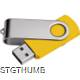Picture of USB STICK MODEL 3 in Yellow