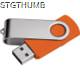 Picture of USB STICK MODEL 3 in Orange