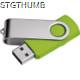 Picture of USB STICK MODEL 3 in Apple Green