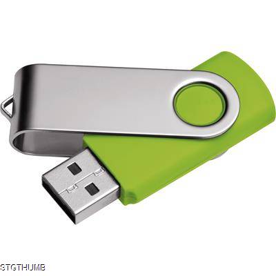 Picture of USB STICK MODEL 3 in Apple Green.