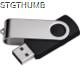 Picture of USB STICK MODEL 3 in Black