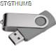 Picture of USB STICK MODEL 3 in Silvergrey